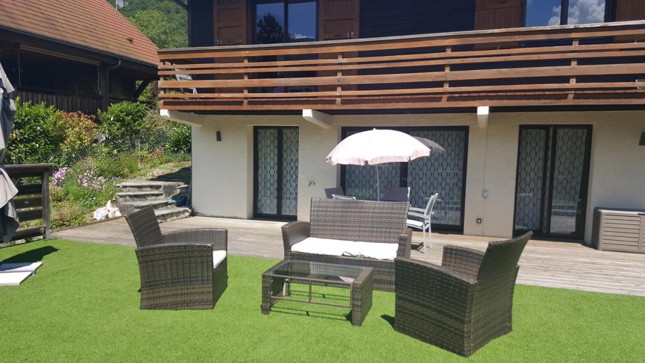 Appartement Au bout du lac d'Annecy à Doussard Extérieur photo